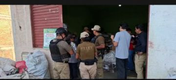 Allanan chatarrerías y encuentran cables presuntamente robados en el puente 4 de Julio 