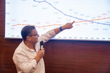 Montes invita a candidatos a  conocer la crisis de la Gobernación