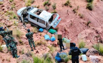 Un embarrancamiento permitió detectar 191 kilos de marihuana húmeda 
