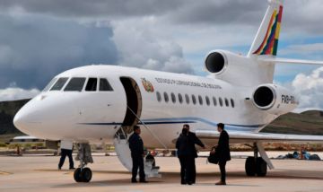 Paz viajará a EEUU en vuelo comercial