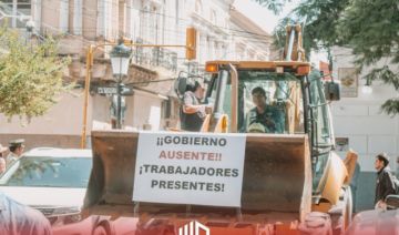 Constructores movilizados: piden ley  de reactivación y pago de deudas
