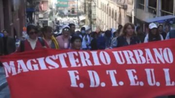 Magisterio Urbano anuncia marcha nacional