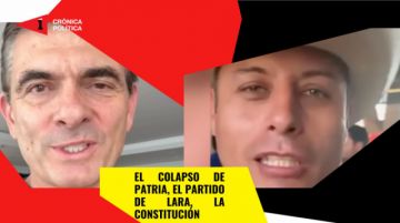 La debacle de Patria, el partido  de Edmand Lara, la Constitución