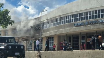 Fuga de gas provocó un incendio en la Terminal de Buses de Tarija 