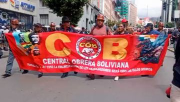 Central Obrera ratifica marcha para este martes