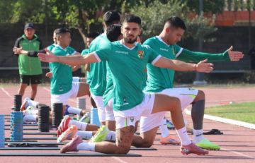 Bolivia vestirá de blanco ante Irak en Monterrey