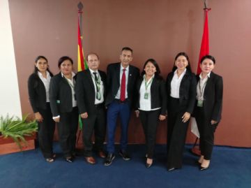 Parte del equipo de la Cooperativa Magisterio Rural