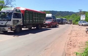 Tras acuerdo con la ABC, transportistas de Entre Ríos levantan bloqueo en la ruta al Chaco  