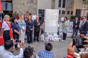 Alcaldía de Tarija entrega un ultracongelador al Banco de Sangre