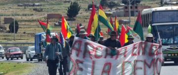 La marcha de Yahuasi cumplió su quinto día