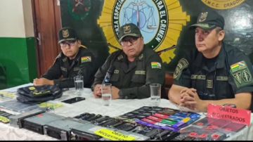 Investigación de robo a extranjeros desmanteló banda criminal