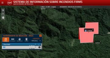 Tariquía: No hay reporte oficial de incendio, pero detectan foco de calor en pozo gasífero