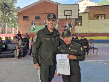 Roger Roca inicia su gestión como comandante de Tarija
