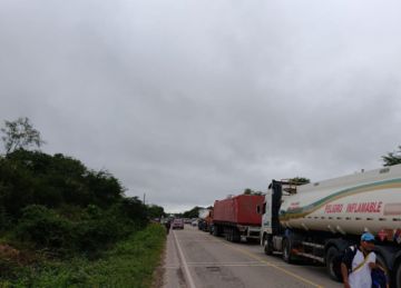 Paro del transporte afecta la Ruta 9: registran bloqueo en el tramo Villa Montes–Boyuibe