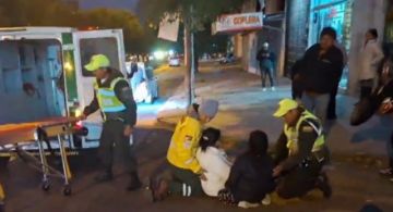 Una mujer y su hija resultan heridas en accidente en la avenida Circunvalación 