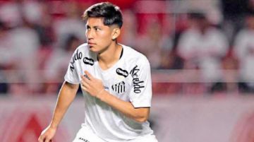 Miguelito con pocos minutos el fin de semana en Santos