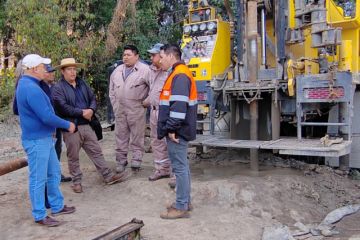 La Gobernación perfora un pozo en Tablada Sud 