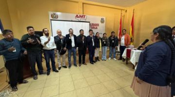 Alcalde de Tarija presidirá la Asociación de Municipios 