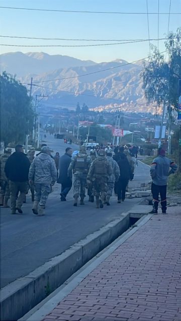 Operativo policial y militar restablece el tránsito en Lipari tras 35 días de bloqueo