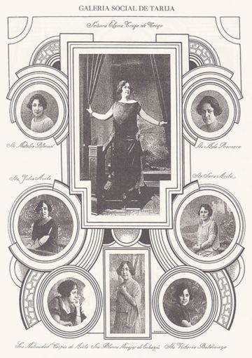 Damas Tarijeñas en el Centenario de Bolivia