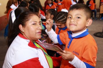 Actividades de madres e hijos en la Tercera Orden Franciscana