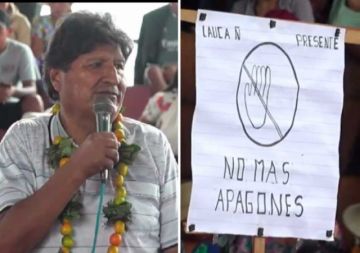 Evo advierte con tomar de planta de generación eléctrica por los apagones en el Trópico