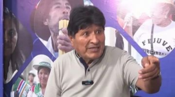  Evo Morales denuncia perjuicios por prolongado corte de energía en el Trópico de Cochabamba