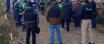 Inspección: avasalladores detonaron dinamita