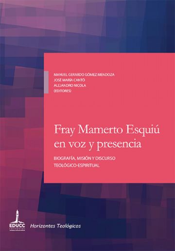Tapa del libro Fray Mamerto Esquiú