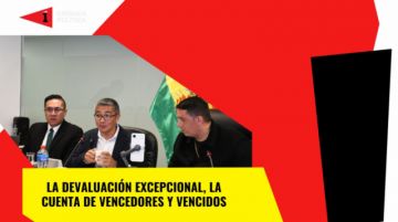 La devaluación excepcional y la cuenta de vencedores y vencidos