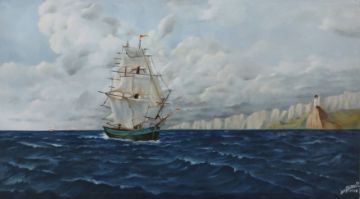 Paisaje marítimo, de Luis Albino