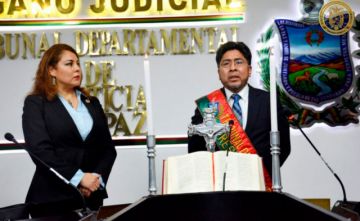 TDJ de La Paz renueva su presidencia