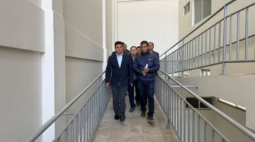 Alcalde realizó la última inspección al centro de salud del barrio Fátima
