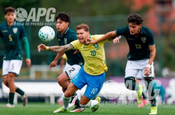 La Sub-20 vuelve a caer ante Brasil por 0-2 en partido amistoso