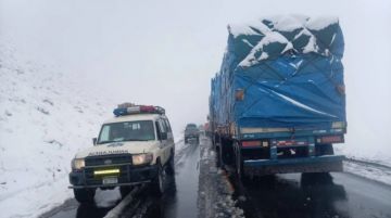 Alerta naranja por nevadas en cuatro departamentos