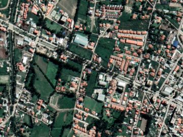 Imagen satelital de la Av. Ecológica de Tiquipaya, Cochabamba. 2020