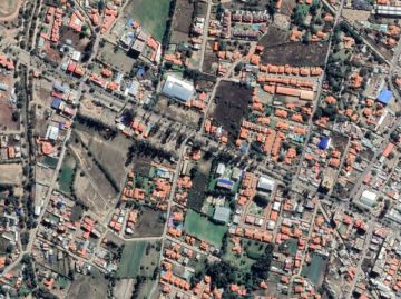 Imagen satelital de la Av. Ecológica de Tiquipaya, Cochabamba. 2023