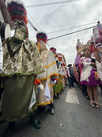 Momento de la procesión