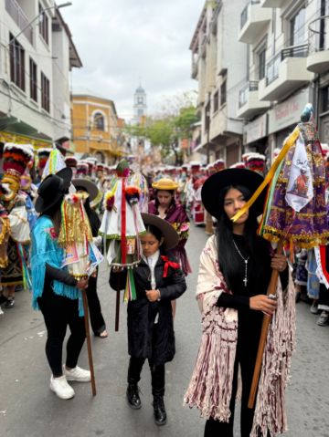 Momento de la procesión