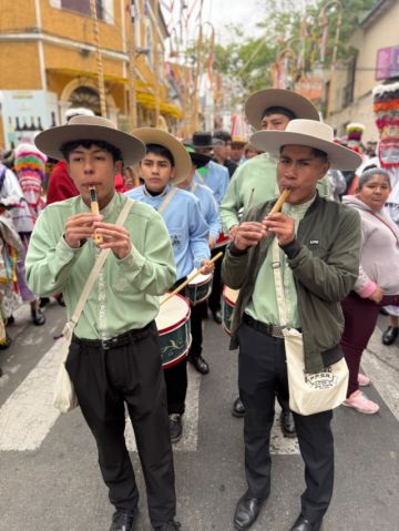 Momento de la procesión