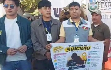 INTRAID reporta 54 casos vinculados a conducta suicida en Tarija