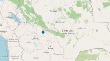 Cochabamba registró un sismo de 3,2 grados este domingo