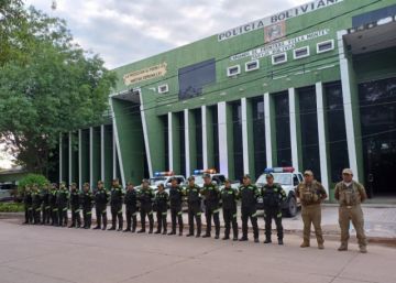 Villa Montes: Policía realiza simulacros de sismo