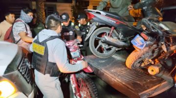 Diprove recupera 12 motos robadas, hay cuatro aprehendidos
