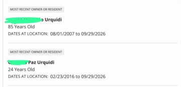 Documentos públicos de los registros de Estados Unidos