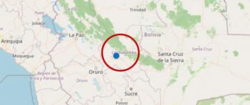 Sismo de magnitud 3,4 se registra en la provincia Chapare