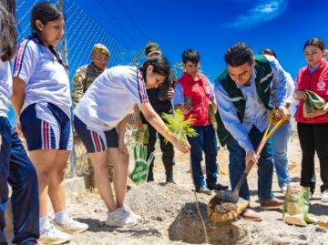 Alcaldía inició forestación en el exrelleno sanitario 