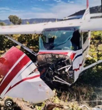 Reportan caída de una avioneta en El Portillo; hay al menos tres heridos