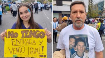 Los mensajes de los hinchas para Messi en su adiós a la selección argentina