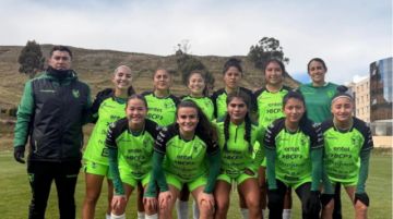 La Verde femenina se prepara para jugar contra Chile
